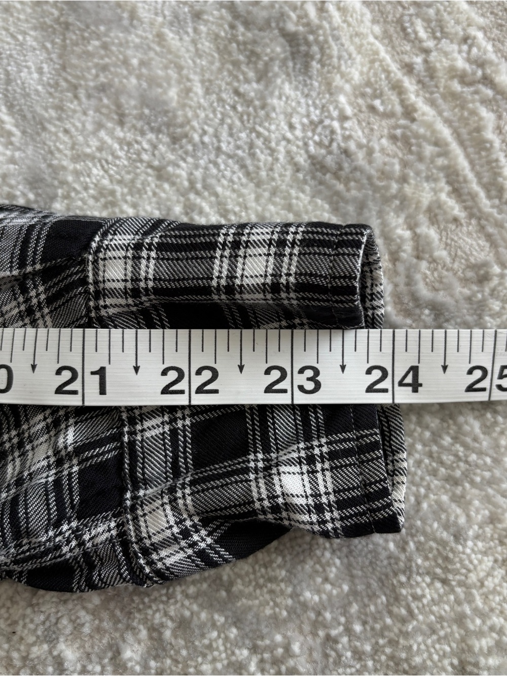 Frank & Eileen Plaid Black and White Casual Button-Down Shirt - Picture 9 of 9